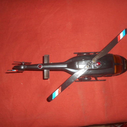 Mister P Black Bird battery-operated police helicopter 1970, like new