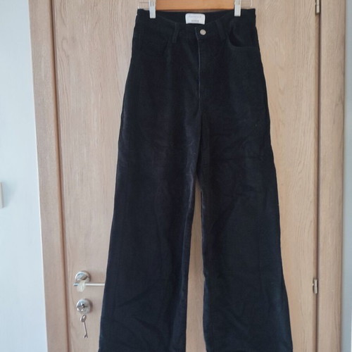 About You x Florence by Mills Black Corduroy Pants Size S Like New