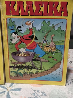 Classic issues 129 and 136 Walt Disney used