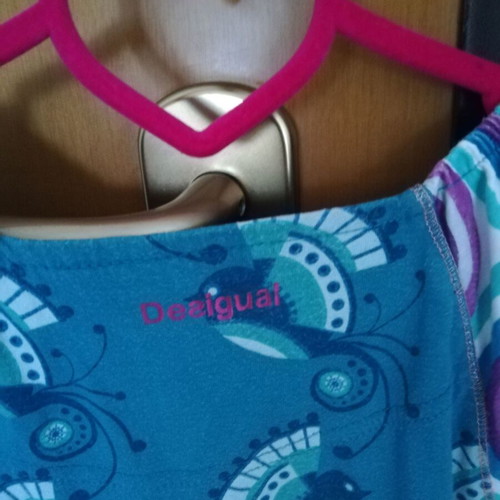 Desigual dress for girls 13-14 years like new, multicolor