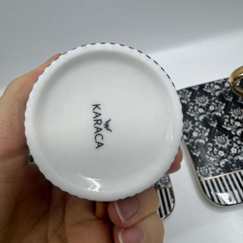 Karaca set of 2 cups for Greek coffee like new