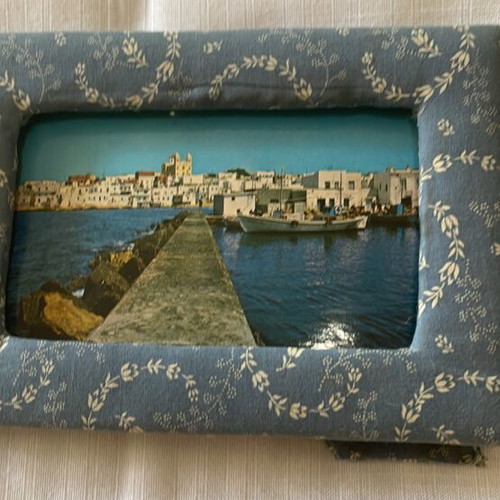 Laura Ashley handmade frames set of 2, new with fabric