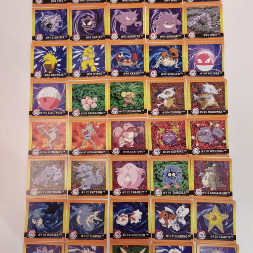 Pokemon collectible stickers pack of 150 like new
