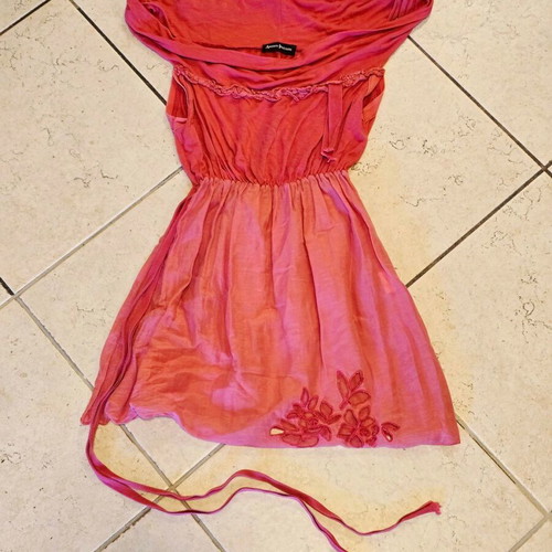 Artisti Italiani dress like new, red and pink, sizes S M