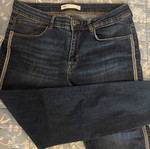 Zara Z1975 Denim τζιν με γκλιτερ, μέγεθος EUR 44, σαν καινούργιο