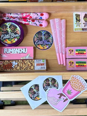 Exotic Bros Pink Goddess smoking set new