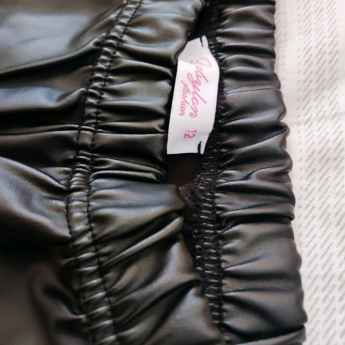 Leather pants 10 years like new with faded knees style