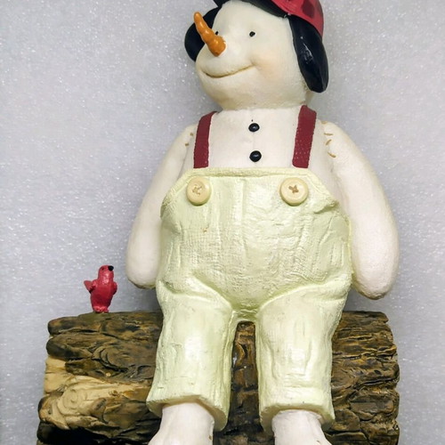 Windfield snowman figurine Hallmark 2003 like new