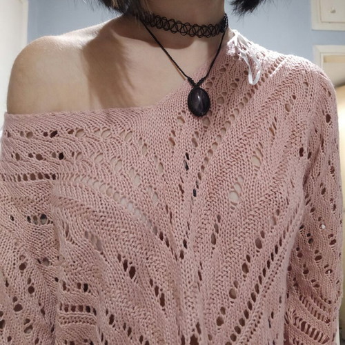 Knitted blouse color sapio apple like new, size S