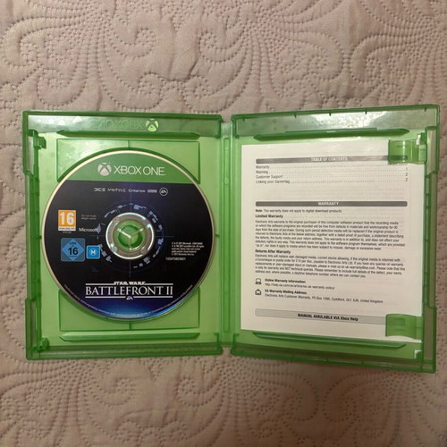 Battlefront II Xbox One like new