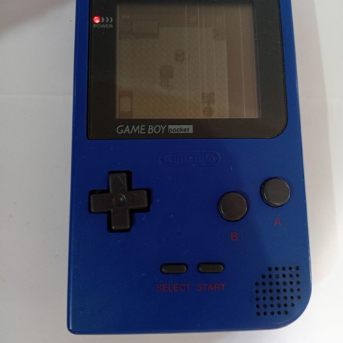 Game Boy Pocket console with Pokémon Red, Nintendo handheld