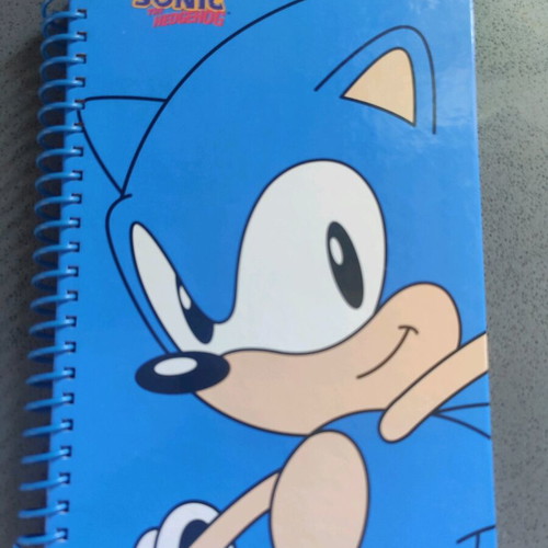 Sonic the Hedgehog notebook and notepad new set