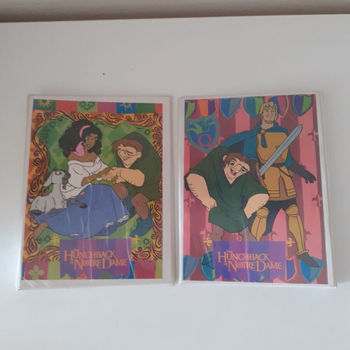 The Hunchback of Notre Dame school folders, set of 2