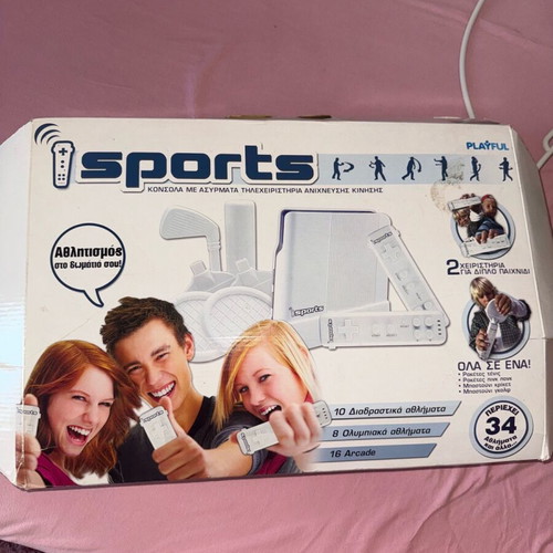 TV game in excellent condition, sports simulation