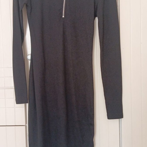Women's rib dress black like new size M