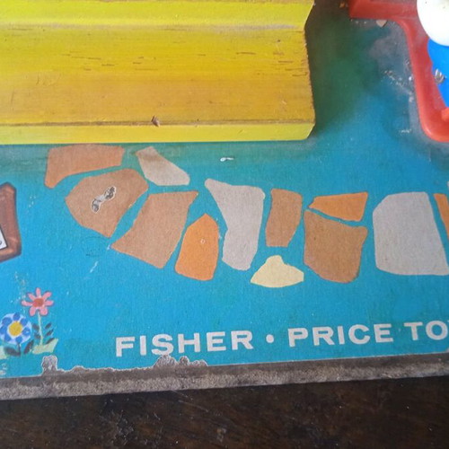 Antique wind-up toy used, good condition