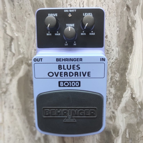 Behringer Blues Overdrive BO100 pedal like new vintage 2008