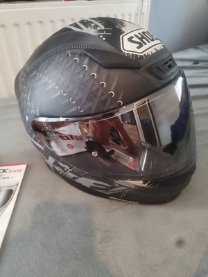 Shoei NXR RF 1200 Seduction helmet with extra mirror visor