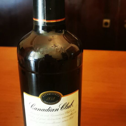 Canadian Club vintage whisky 1980s-1990s