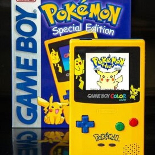 Nintendo Game Boy Color Pokemon Special Edition console used, boxed