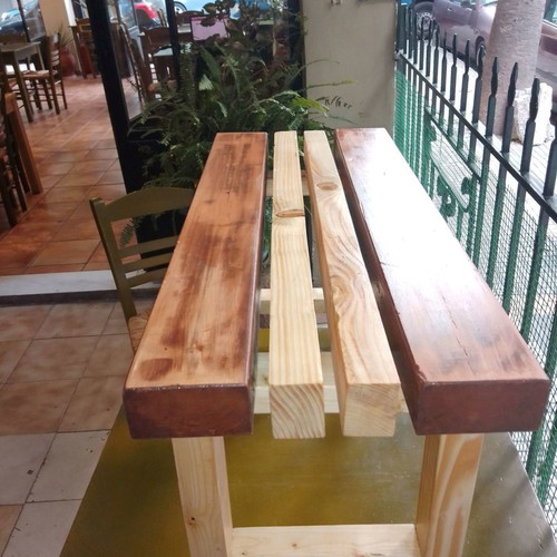 Wooden stool new 0.85m×0.37m×0.45m