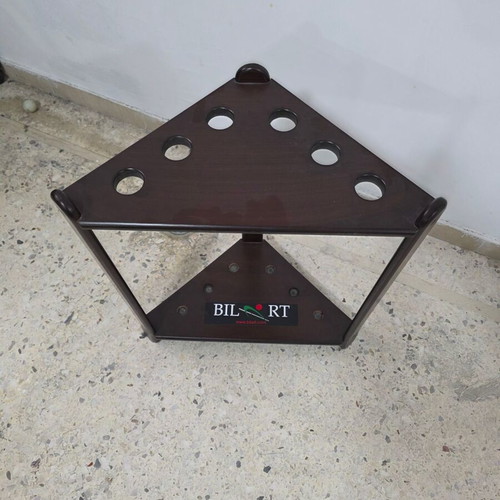 Billiard rack used, 6 positions