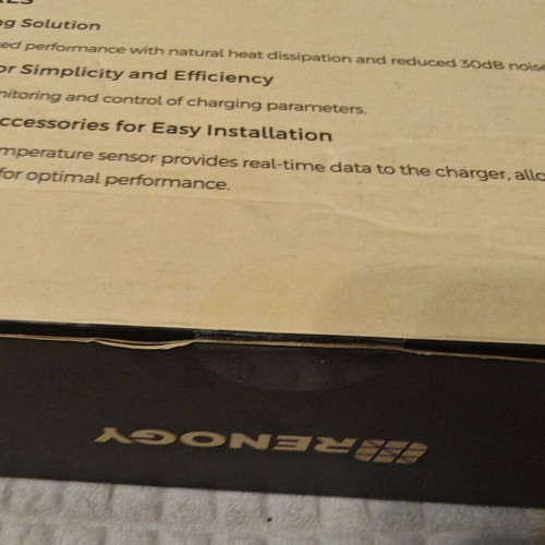 Renogy 40A DC-DC battery charger 12V