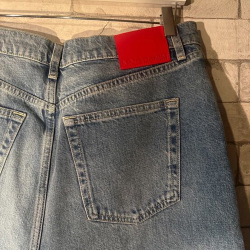 Mango Mom Fit Denim Pants new, size XL 42 14, blue