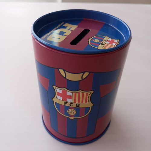 FC Barcelona Collectible Metal Money Box new, Historic Camp Nou