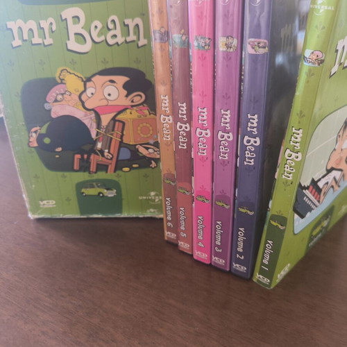 Mr Bean DVD collection used, set of 6 animated cartoons