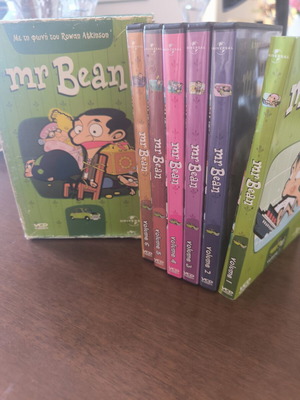 Mr Bean DVD collection used, set of 6 animated cartoons