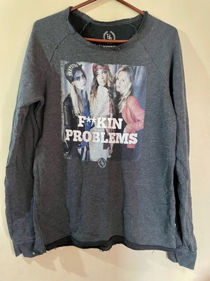 Boom Bap French sweater gray size M like new