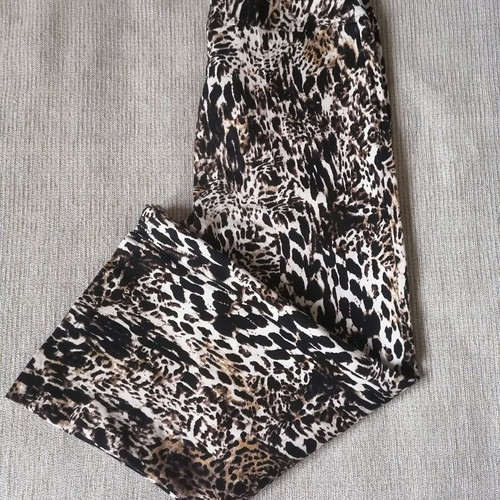 GLS women's crop pants L/XL like new, beige and brown