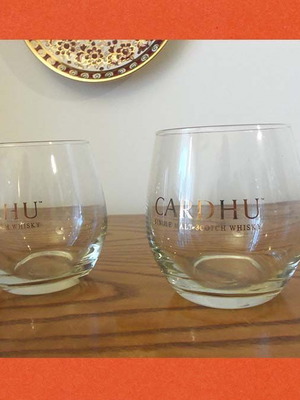 Συλλεκτικά ποτήρια Cardhu Scotch Whisky, σετ 2
