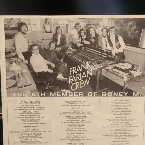 BoneyM vinyl records like new, 2 pieces