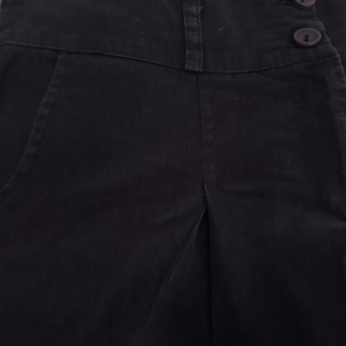 Enzzo black shorts, cotton blend, size S