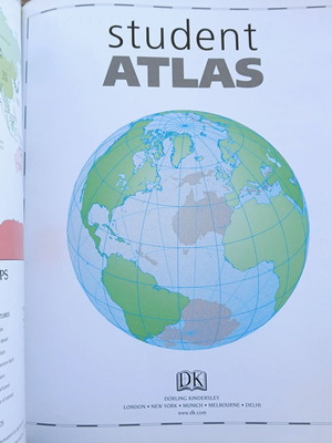 Student Atlas των DK editions σαν καινούργιο, αγγλική έκδοση