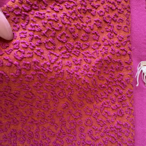 Textured Fuchsia Tie Side Bikini Bottom like new, S-M
