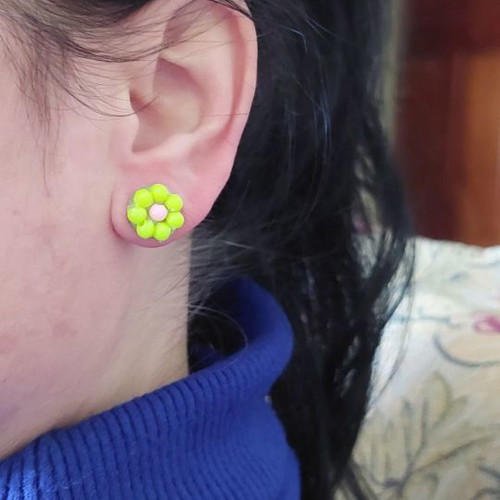 Handmade earrings new with care and love