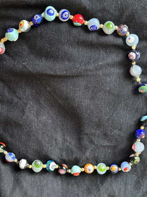 Murano necklace vintage used