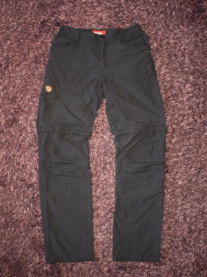 Fjallraven Daloa Mt Zip Off women's pants size 38 used, brown