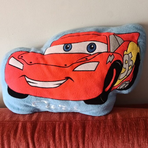 McQueen plush pillow 44x25 cm
