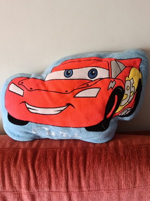 McQueen plush pillow 44x25 cm