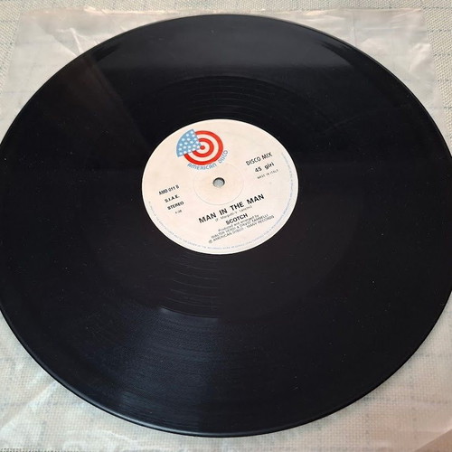 Scotch Take Me Up Man In The Man 12' vinyl used, electronic