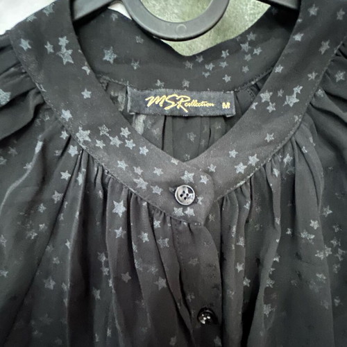 Black shirt with stars MSR like new