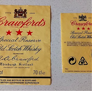 Ετικέτα - Crawford's Old Scotch Whisky