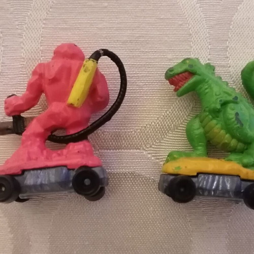 Tyrannosaurus and Jack the Hammer figures used, 1991