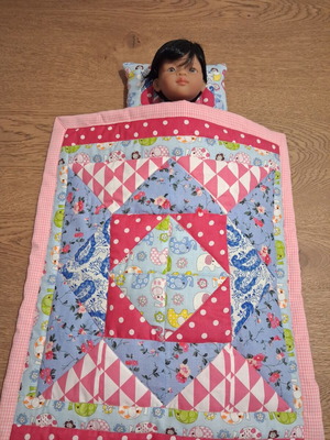 Doll bedding set new, handmade