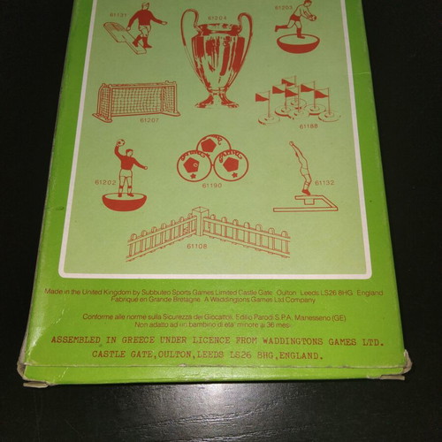 Subbuteo Wales used table soccer set