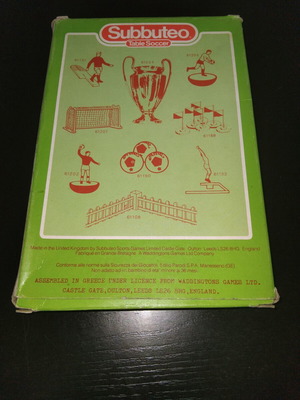 Subbuteo Wales used table soccer set